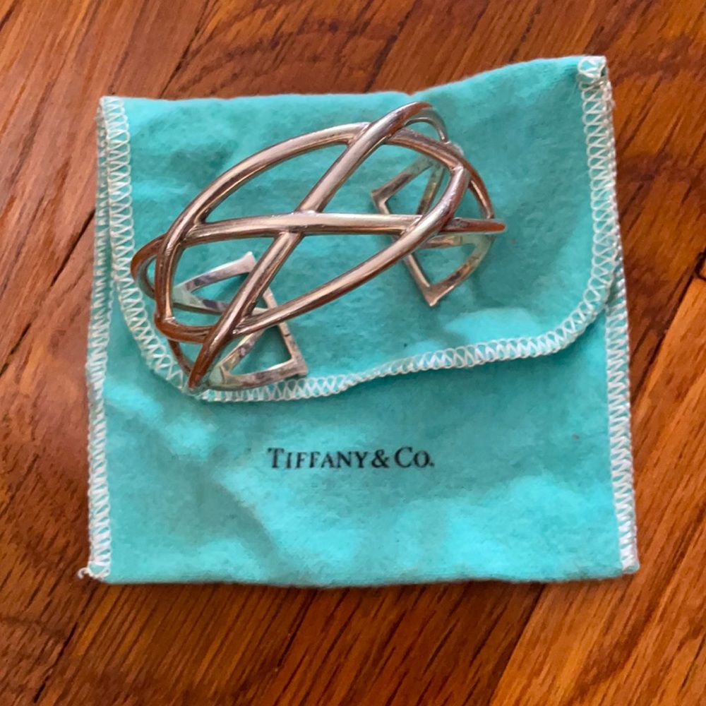 Tiffany & Co Wide Knots sterling silver cuff